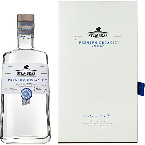 Wodka Stumbras Premium Organic 0,7L im Karton | Vodka |700 ml | 40% Alkohol | Stumbras | Geschenkidee | 18+ von eHonigwein.de Premium Quality