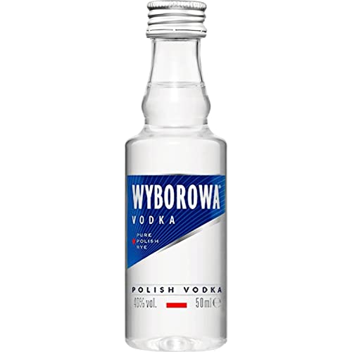 Wodka Wyborowa Polskie Żyto 0,05L | Vodka |50 ml | 40% Alkohol | Wyborowa | Geschenkidee | 18+ von eHonigwein.de Premium Quality