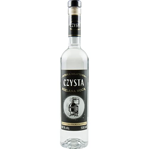 Wodka kraftowa czysta rozlana nocą (Reiner KraftWodka) 0,5L | Vodka |500 ml | 40% Alkohol | Mazurskie Miody | Geschenkidee | 18+ von eHonigwein.de Premium Quality