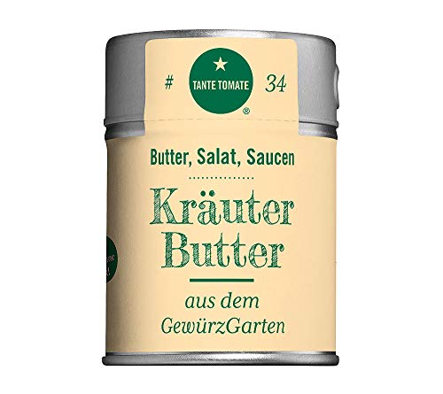 Tante Tomate - KräuterButter - aus dem GewürzGarten - Gewürzmischung 70g Tante Tomate - KräuterButter - aus dem GewürzGarten - Gewürzmischung 70g von Tante Tomate