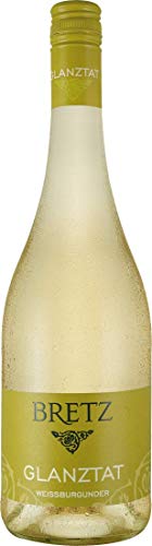 Ernst Bretz Weißburgunder Glanztat (1x 0,75l) Weißwein trocken von Ebrosia