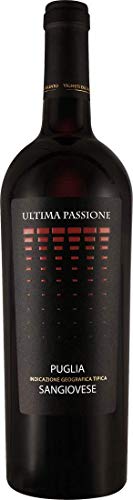 Vigneti del Salento Sangiovese ULTIMA PASSIONE IGT (1x 0,75l) Rotwein trocken von Ebrosia
