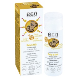 Kinder-Sonnencreme LSF 45 von eco cosmetics