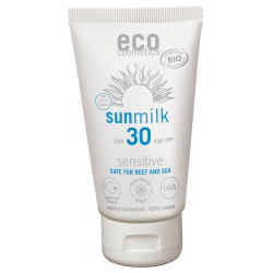 Sonnenmilch LSF 30 sensitiv Sonnenmilch LSF 30 sensitiv von eco cosmetics