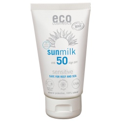 Sonnenmilch LSF 50 sensitiv Sonnenmilch LSF 50 sensitiv von eco cosmetics