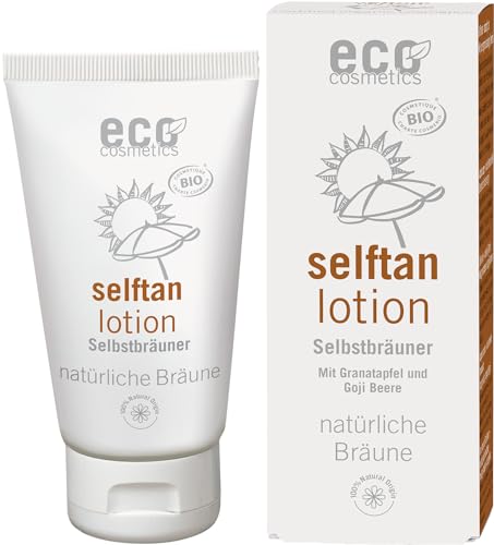 eco cosmetics Selbstbräuner mit Granatapfel und Goji Beere (6 x 75 ml) von Eco Cosmetics