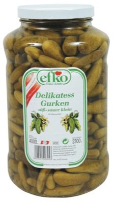 Efko Deli Gurken 3-6cm 4,25l von efco