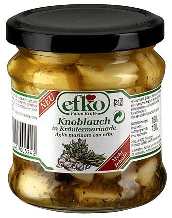 Efko Knoblauch in KrŠutermarinade von efco