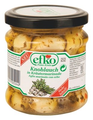 Efko Knoblauch m. Kräuter 212ml von efco