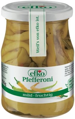 Efko Pfefferoni mild 370ml 6 x 370 ml von efco