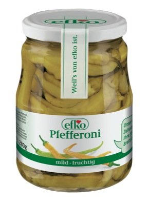 Efko Pfefferoni mild 720ml 6 x 720 ml von efco