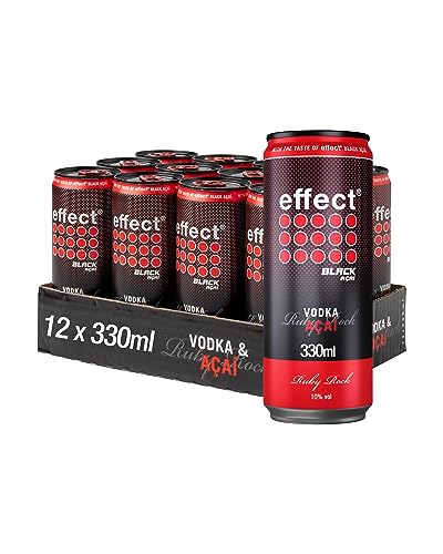 effect Vodka & Black Acai, Premix in der Dose 10% Vol. (12 x 0.33l) von Effect