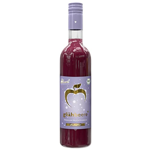 Elbler Wein Glühbeere, Alkoholfrei, 1 x 0.75 l, Bio-Beeren Glühwein, Fruchtglühwein aus Bio-Obst, mit Winterlichen Extrakten aus Vanille, Zimt und Nelke, Vegan & Glutenfrei, 100% Direktsaft Elbler Wein Glühbeere, Alkoholfrei, 1 x 0.75 l, Bio-Beeren Glühwein, Fruchtglühwein aus Bio-Obst, mit Winterlichen Extrakten aus Vanille, Zimt und Nelke, Vegan & Glutenfrei, 100% Direktsaft von elbler