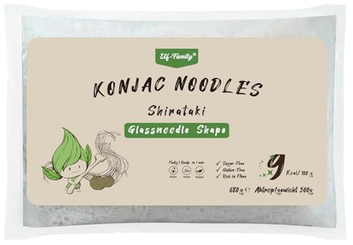 Elf-Family 24 * 680G XXL Gastro-Packung Glasnudeln MHD:26.05.2025 Shirataki Nudeln Konjak Nudeln– schnelle und einfache Zubereitung - Nur 9kcal, Halal, Low Carb, Keto, Kalorienarm, Vegan, Glutenfrei Elf-Family 24 * 680G XXL Gastro-Packung Glasnudeln MHD:26.05.2025 Shirataki Nudeln Konjak Nudeln– schnelle und einfache Zubereitung - Nur 9kcal, Halal, Low Carb, Keto, Kalorienarm, Vegan, Glutenfrei von elf-family
