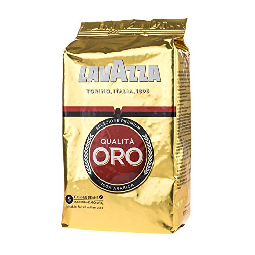 18 x 1 kg Lavazza Qualita Oro Kaffee Espresso ganze Bohnen von ellobo