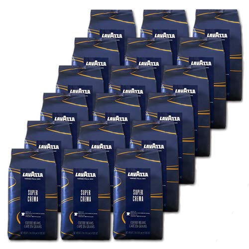 18 x 1kg Lavazza Super Crema Kaffee Espresso ganze Bohnen von ellobo