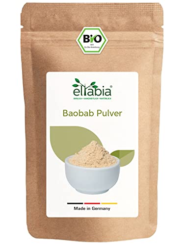 Bio Baobab Pulver 1kg | Affenbrotbaum gemahlen | Apothekerbaum in Rohkost Qualität | 100% rein und ohne Zusatzstoffe |Veganes Fruchtpulver Bio Baobab Pulver 1kg | Affenbrotbaum gemahlen | Apothekerbaum in Rohkost Qualität | 100% rein und ohne Zusatzstoffe |Veganes Fruchtpulver von eltabia