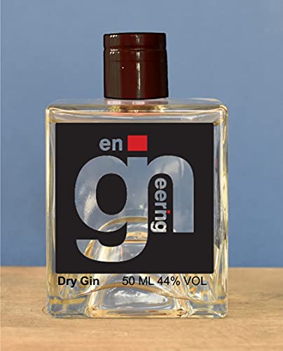 enGINeering - Distilled Dry Gin MINIATUR - 50 ml - 44% Vol. Alc. enGINeering - Distilled Dry Gin MINIATUR - 50 ml - 44% Vol. Alc. von engineering