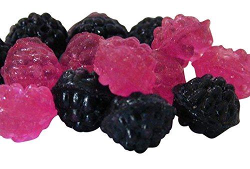 erdnuss-king 1 kg Zuckerfreie Him- und Brombeere Bonbon die Natur war unsere Inspiration von pin24shop