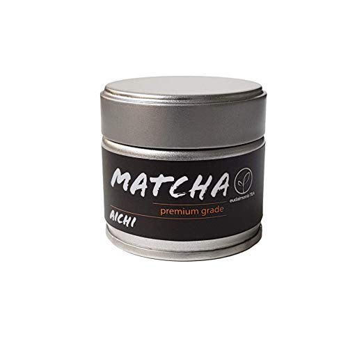 Bio Matcha Aichi - Premium Grade aus der Präfektur Aichi/Japan - eudaimonia TEA - 30 g Dose Bio Matcha Aichi - Premium Grade aus der Präfektur Aichi/Japan - eudaimonia TEA - 30 g Dose von eudaimonía TEA
