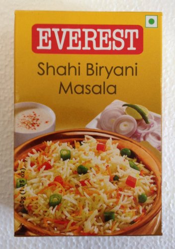 Everest Shahi Biryani Masala - 50g., 1.75oz. (Pack of 10) von everest