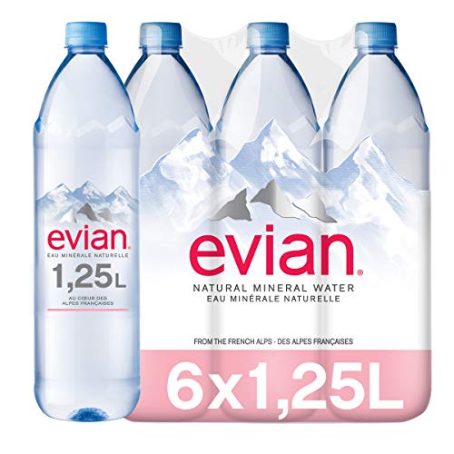 Evian 1,25L 6er Pack Premium von evian