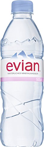 Evian DPG Wasser Pet 4x6er, 4er Pack, EINWEG (4 x 500 ml) von evian