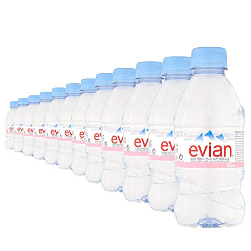 Evian Eau Natural Mineralwasserflasche, 12 x 330 ml Evian Eau Natural Mineralwasserflasche, 12 x 330 ml von evian