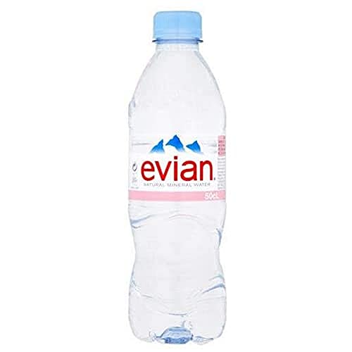 Waterevian Mineralwasser, 24 x 500 ml von evian