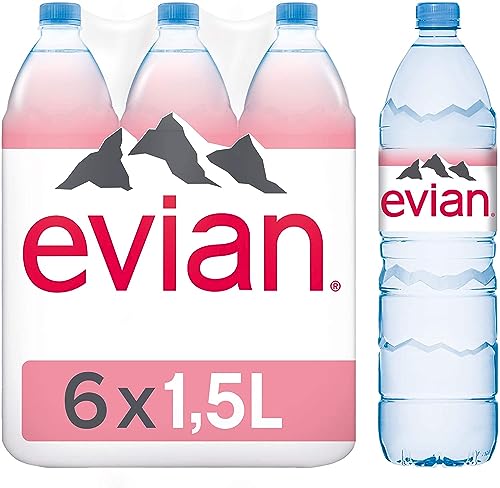 Evian Pet, 6er Pack, Einweg (6 x 1.5 l) von evian