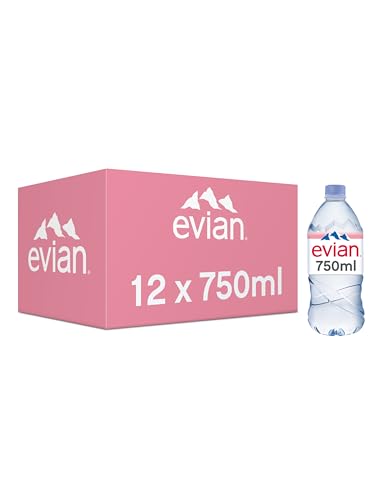 Evian Still Natural Mineralwasser 12 x 750 ml Evian Still Natural Mineralwasser 12 x 750 ml von evian