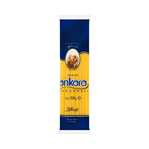 Ankara, Flache Spaghetti Nudeln Hartweizennudeln 500 gr 1 Stück Flache Spaghetti von NUH'UN ANKARA