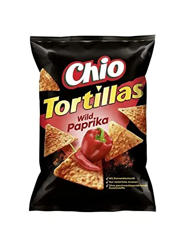 Chio Chips Tortillas Wild Paprika 110g Hot Chips 1 stück von eworldpartner