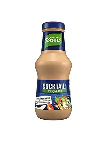 Knorr Cocktail-Sauce Creming and Fein 250ml Original Lecker soße 1 stück von eworldpartner