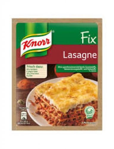 Knorr Fix Lasagne Für 2 Portionen - Pasta-Saucen 1 Stück von eworldpartner