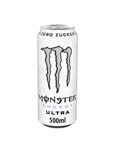 Monster Energy Ultra White - Energiegetränk 0,50 Liter 1 Stück von eworldpartner