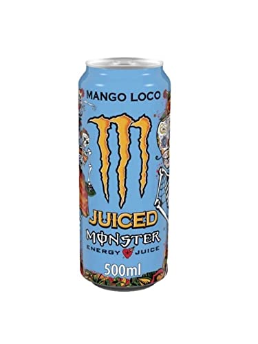 Monster Juiced Energy Juice Mango Loco - Energiegetränk 0,50 Liter 1 Stück von eworldpartner