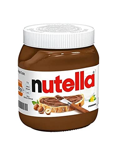 Nutella, Aufstrich fürs Brot Haselnuss Nougat Creme schokoladig 450 Gramm 1 Stück von eworldpartner