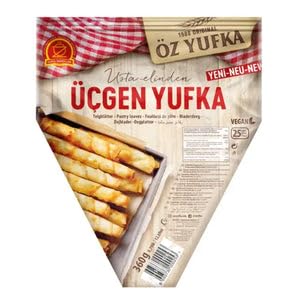 Öz Yufka Frischer Dreieckteig - Teigblätter Dreieck 20 Stück 360 g Öz Yufka Frischer Dreieckteig - Teigblätter Dreieck 20 Stück 360 g von eworldpartner
