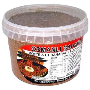 Osmanli, Meat Spices - Meatballs- und Fleisch- Gewürzmischung 400 Gramm 1 Stück Osmanli, Meat Spices - Meatballs- und Fleisch- Gewürzmischung 400 Gramm 1 Stück von eworldpartner