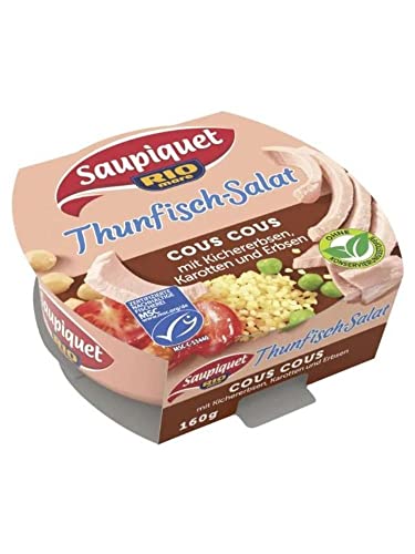 Saupiquet Thunfisch Salat Cous Cous - Köstlich Fertiggerichte 160 Gramm 1 Stück von eworldpartner