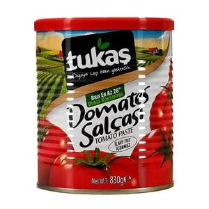 Tukas, Tomatenmark, Paste für Lebensmittel und Nudeln 830 Gramm 1 Stück von eworldpartner