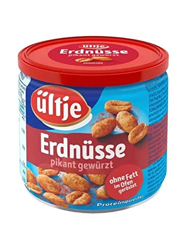 Ültje Erdnüsse Pikant Ohne Fett 190g Gewürzt Original Lecker Ültje Erdnüsse Pikant Ohne Fett 190g Gewürzt Original Lecker von eworldpartner