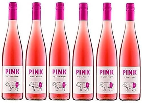 6er Vorteilspaket Pink | Weingut Metzger | Rosé-Wein aus der Pfalz | 6 x 0,75 l von FABELHAFTE GESCHENKE
