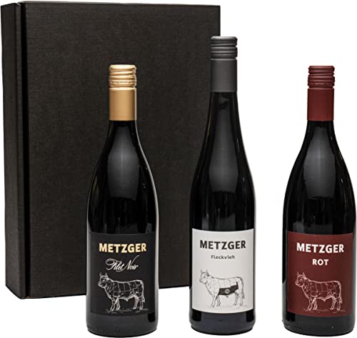 Geschenkset Rotwein Weingut Metzger | 3 x 0,75l von fabelhafter-geschenke
