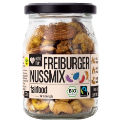 Freiburger Nussmix, geröstet und gewürzt MEHRWEG Pfand 0,15  von fairfood Freiburg