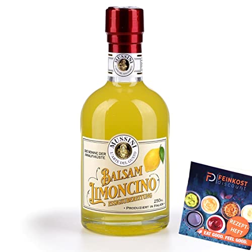 Balsam Limoncino – 250ml Essig 4% Säure | mit Rezeptheft | WürzWerk Mussini | Balsam Essig mit Limoncino Aroma - Essigzubereitung Balsam Limoncino – 250ml Essig 4% Säure | mit Rezeptheft | WürzWerk Mussini | Balsam Essig mit Limoncino Aroma - Essigzubereitung von fd feinkost discount