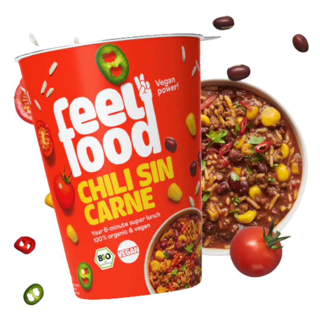 Bio Chili sin Carne Instant Lunch, 85g von feelfood®