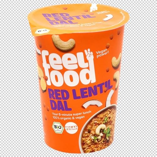 feelfood Bio Red Lentil Dal, 95 g von feelfood