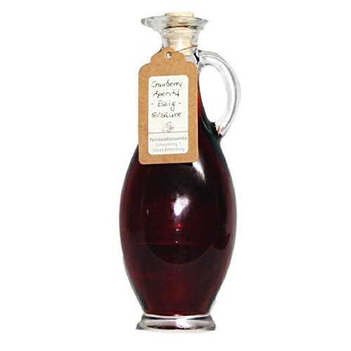 Cranberry Aperitif Essig | 5% Säure | Obstessig | aromatisiert | 250ml von feinkostdiscount24
